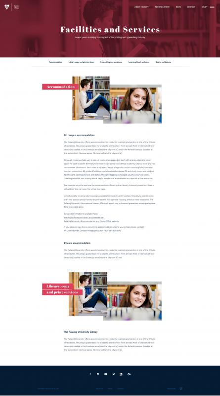 3. náhledový obrázek projektu Právnická fakulta Univerzity Palackého Olomouc