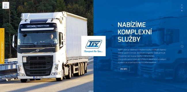 4. náhledový obrázek projektu Transport For You