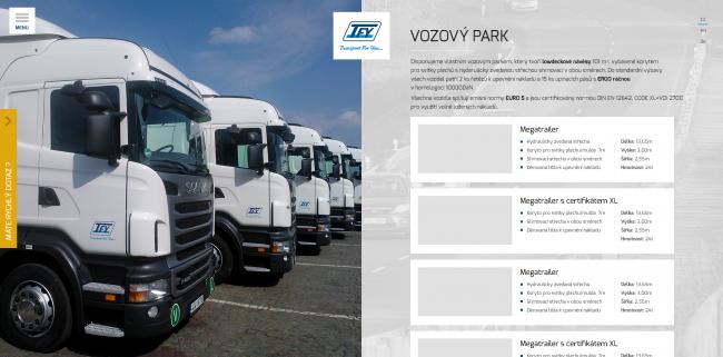 6. náhledový obrázek projektu Transport For You