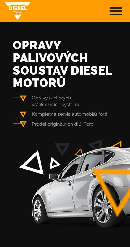 4. náhledový obrázek projektu Diesel Servis Třebíč