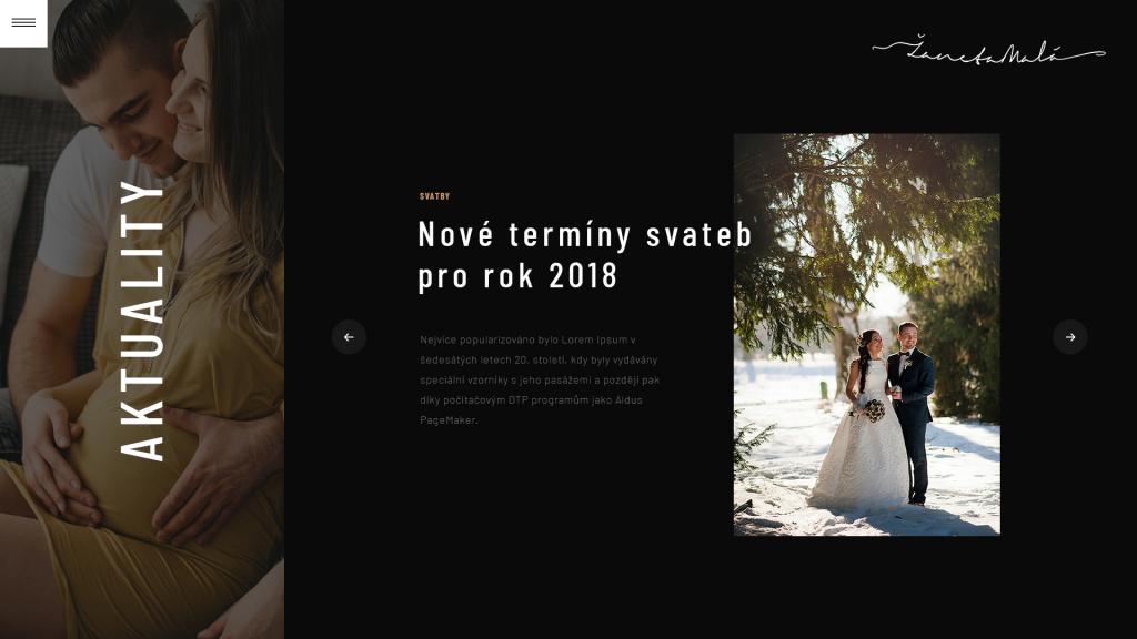 7. náhledový obrázek projektu Fotografka Žaneta Malá