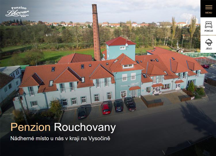 2. náhledový obrázek projektu Penzion Lihovar Rouchovany