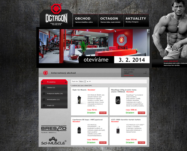 Octagon shop